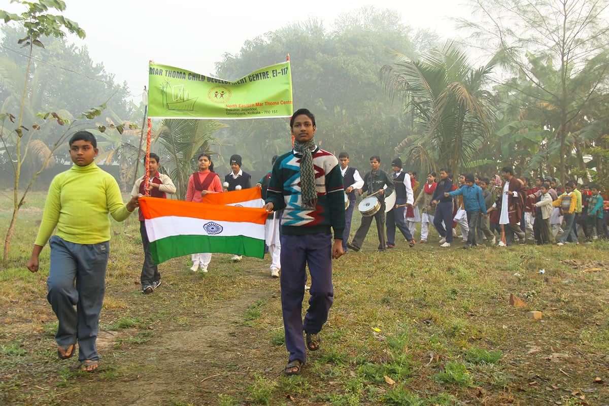 Republic Day in India Marching