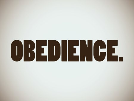 obedience slide