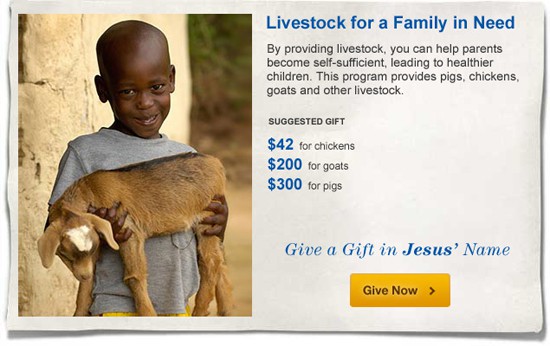 livestock gift catalog