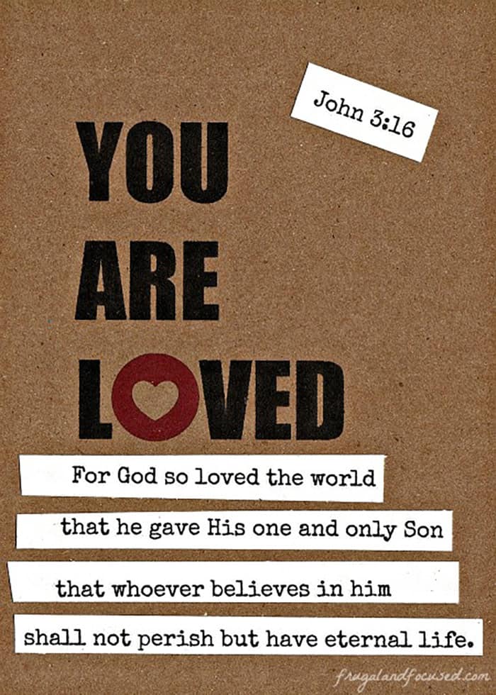 Share the Bible John 3:16