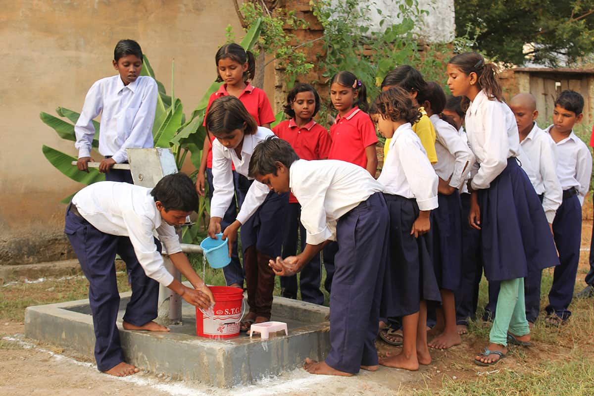 Sustainable Water Hand Washing