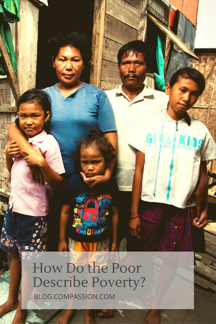 How Do the Poor Describe Poverty?