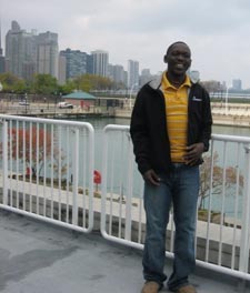 man in yellow shirt and black jacket