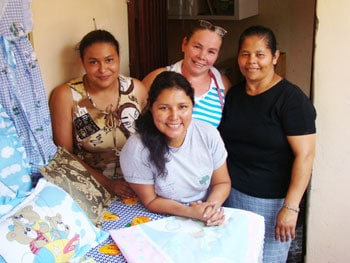 Sewing mamas work for a better future