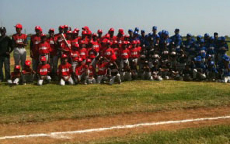 large group of baseball players