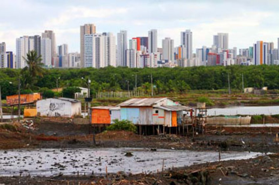 slums in Recife Brazil