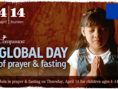 An ad graphic for the Global Day of Prayer and Fasting