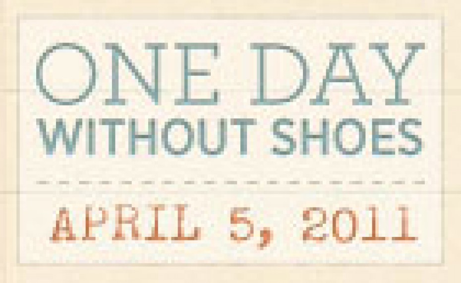 One Day Without Shoes banner
