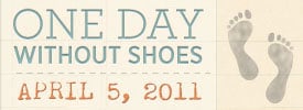one day without shoes logo