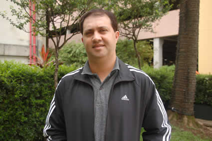 man in athletic jacket