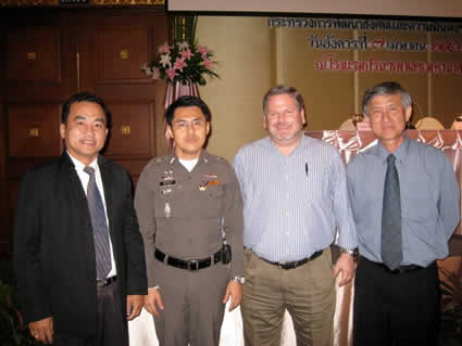four men posing for photo