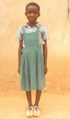 Young girl posing for a picture.