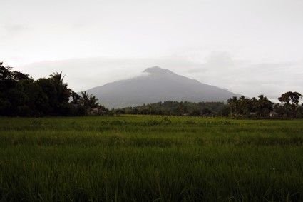 volcano in Philippines