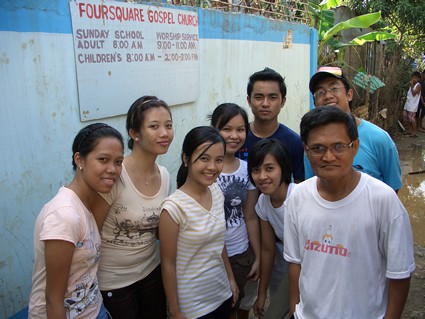 group of Filipino boys and girls
