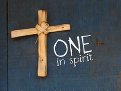 cover of devotional book titled One in Spirit