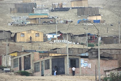 homes in poor neighborhood