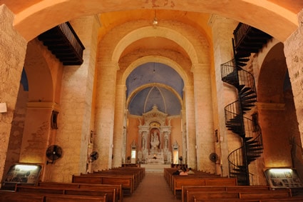 inside of church building