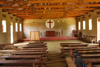 inside of church