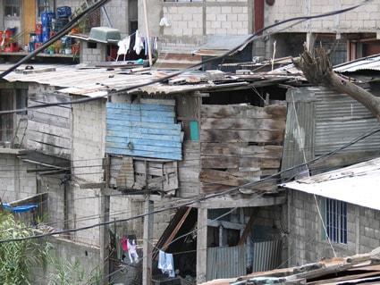housing in the slums