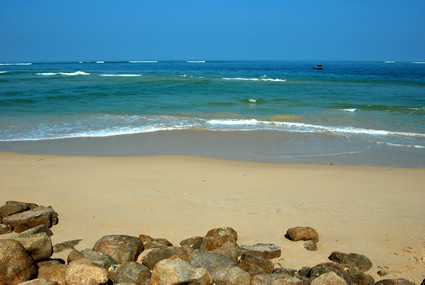 beach scene