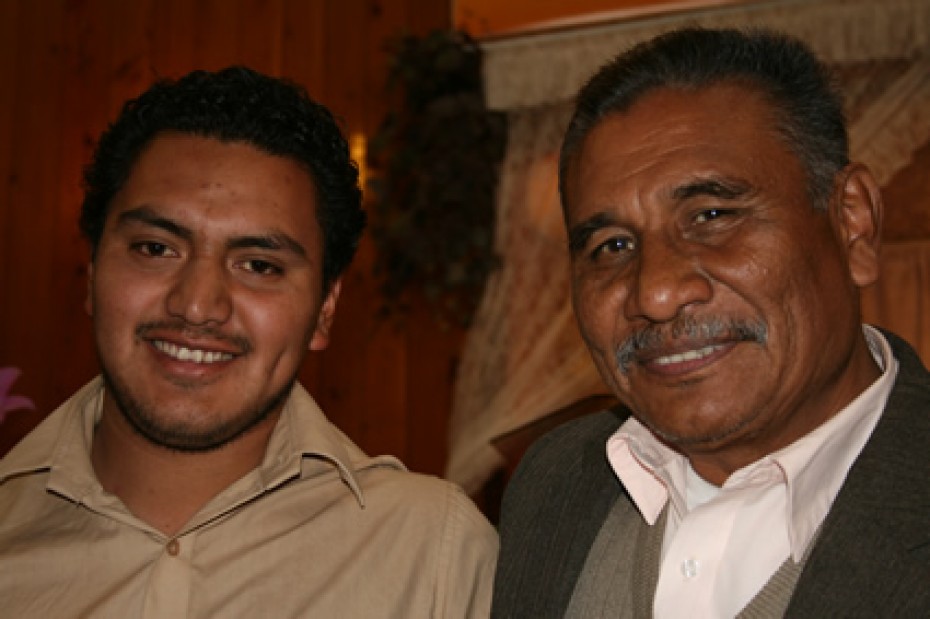 two smiling Guatemalan men