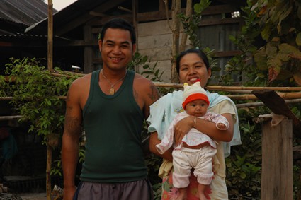 family in Thailand