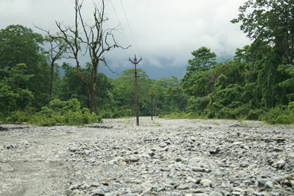 dry river bed