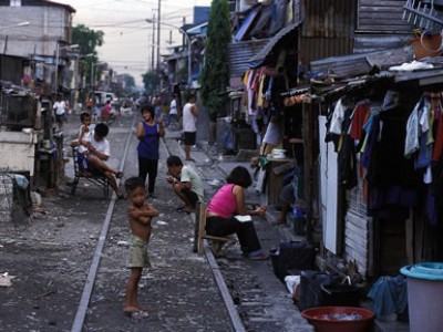 A street in Manila