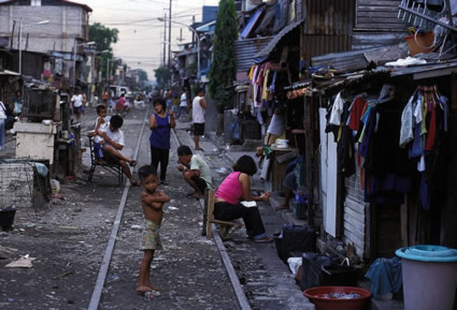 A street in Manila