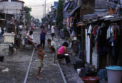 a street in Manila