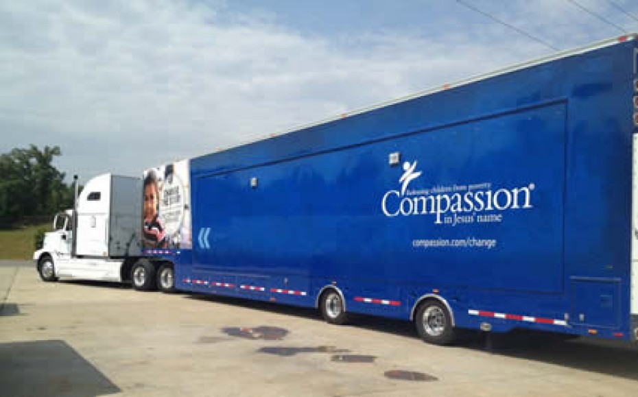 Compassion Experience semi-truck