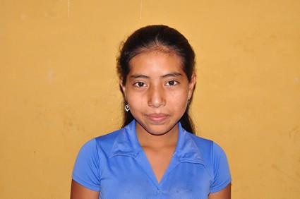 close up of girl in Ecuador