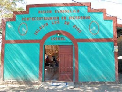 exterior of church in Nicaragua