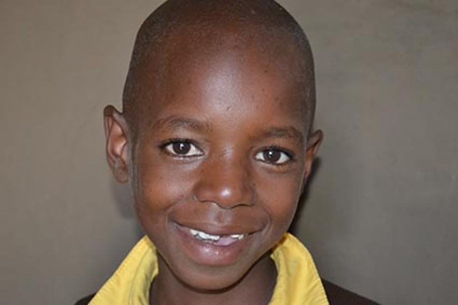 close up of smiling child