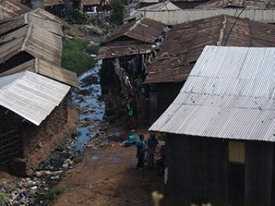 slum in Kenya