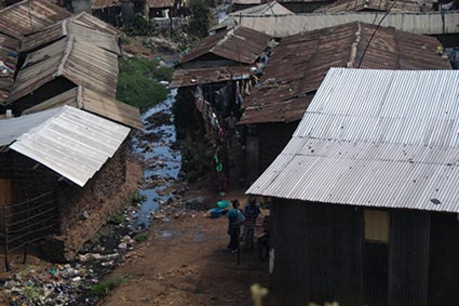 slum in Kenya