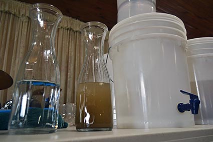 components of a water filtration system