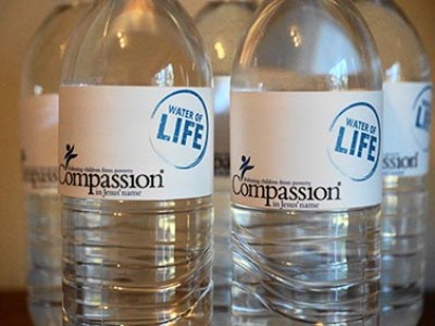 Picture of Compassion water of life water bottles