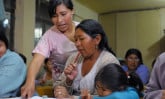 literacy class in bolivia