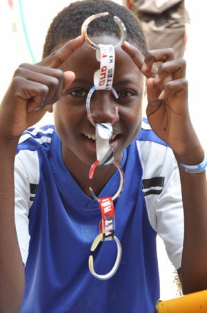 vocational training bracelet making