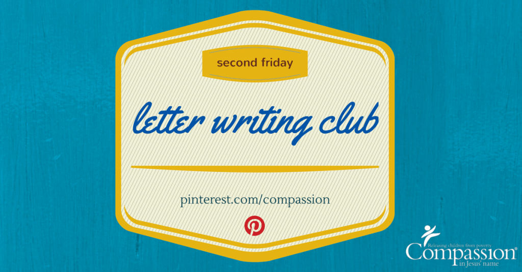 second friday letter writing club fb link