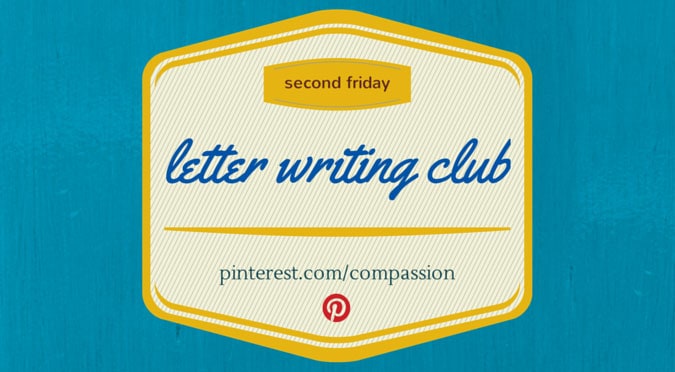 second friday letter writing club featured