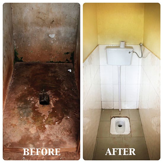 world toilet day before after
