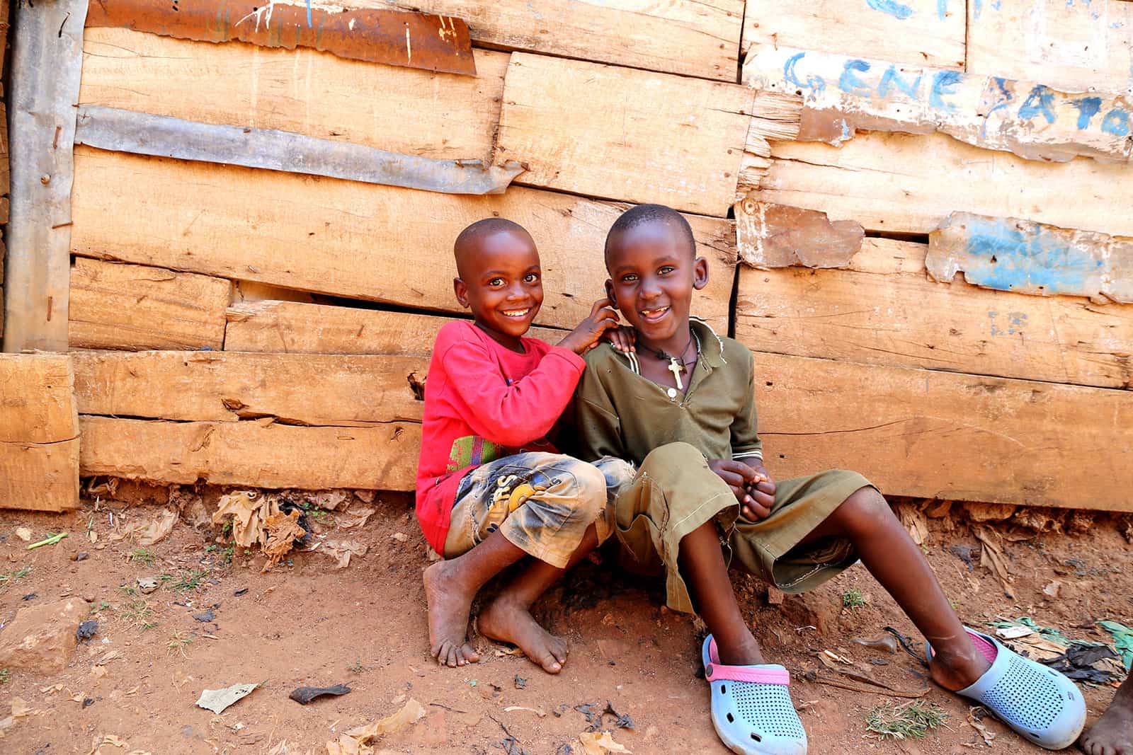 Day of the African Child Child Finger in Their Ear