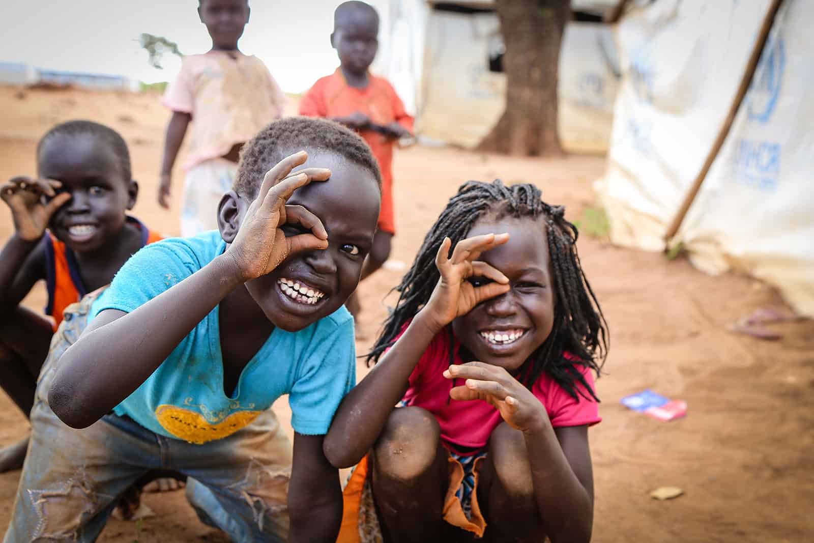 Smiling African Child