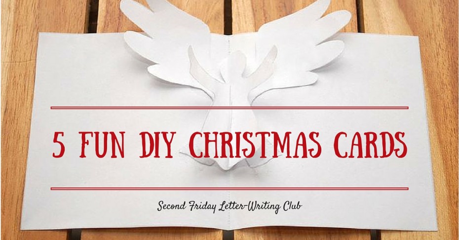 5 Fun DIY Christmas Cards