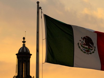 Inequality in Mexico Flag