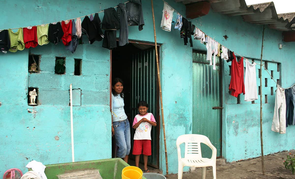 Inequality in Mexico Slum