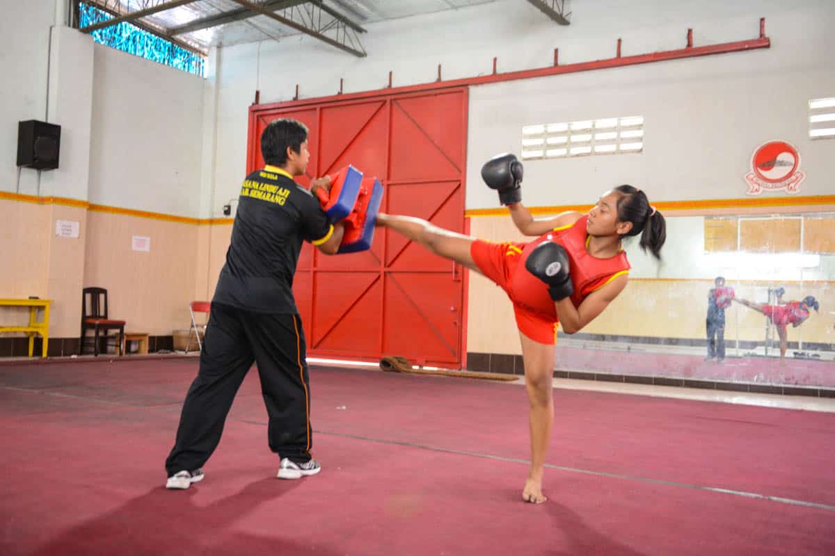 Fight Like a Girl Tariza Kick