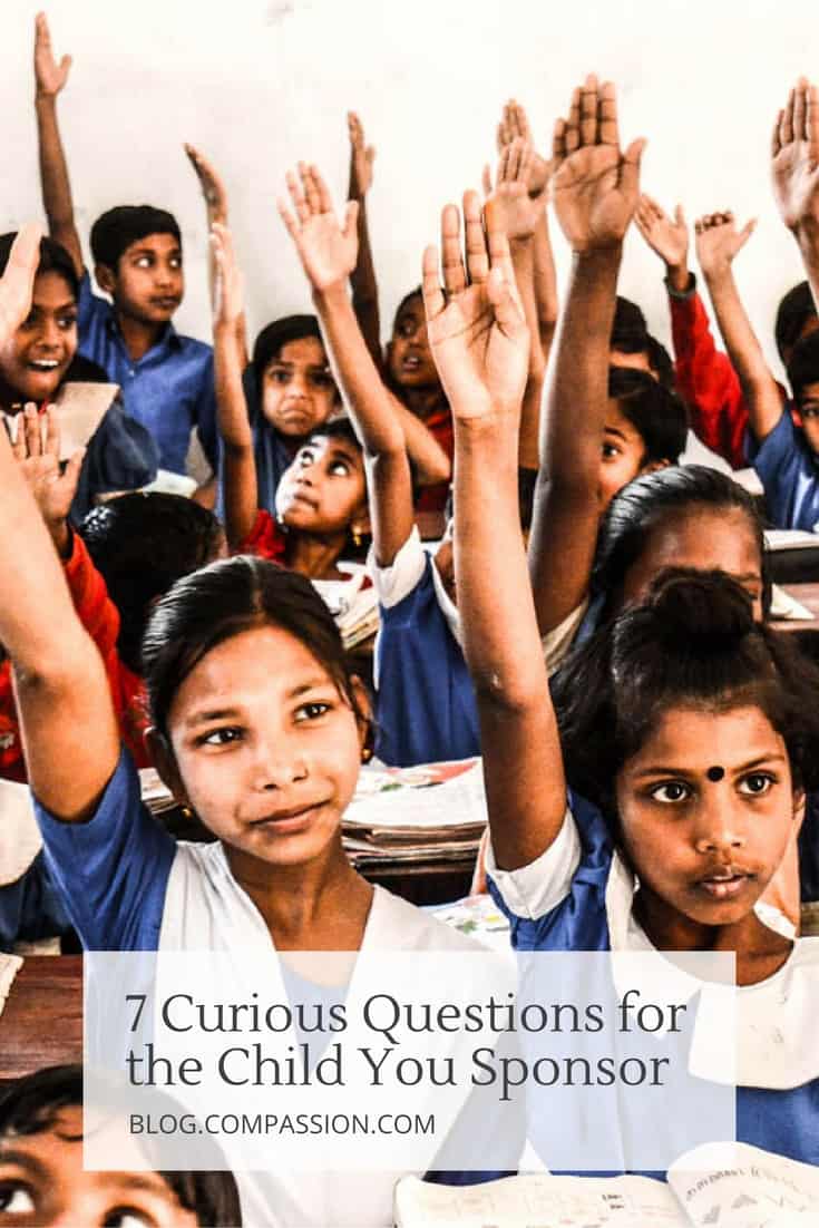 7 Curious Questions for the Child You Sponsor